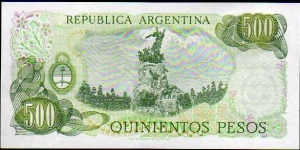 Banknote from Argentina