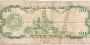 Banknote from Venezuela