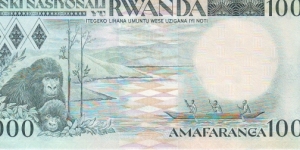 Banknote from Rwanda