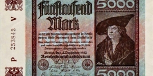 5000 Mark Banknote