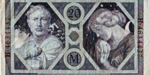 Banknote from Germany