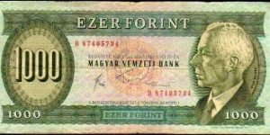 1000 Forint__pk# 173 b__10.11.1983 Banknote