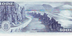 Banknote from Iceland