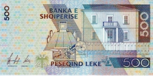 Banknote from Albania