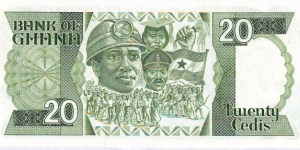 Banknote from Ghana