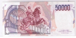 Banknote from Italy