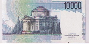 Banknote from Italy