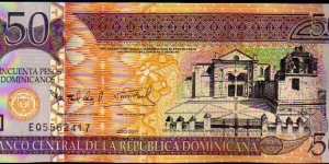 50 Pesos Dominicanos__pk# New Banknote