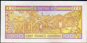 Banknote from Guinea