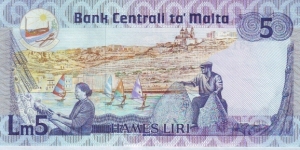 Banknote from Malta