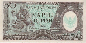  50 Rupiah Banknote