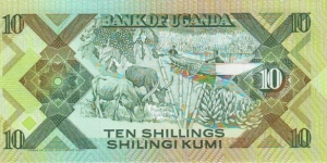 Banknote from Uganda