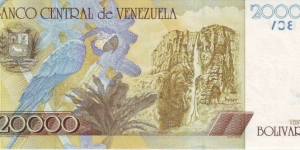 Banknote from Venezuela