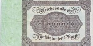 Banknote from Germany