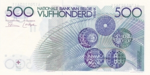 Banknote from Belgium