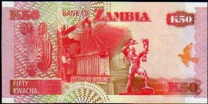 Banknote from Zambia