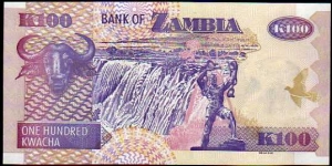 Banknote from Zambia