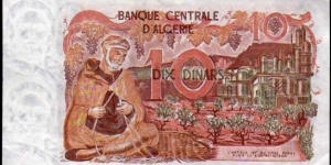 Banknote from Algeria