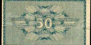 Banknote from Finland