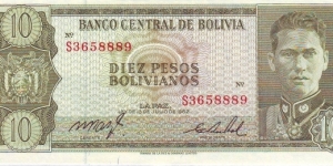  10 Bolivianos Banknote