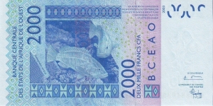 Banknote from Niger