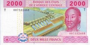  2000 Francs Banknote