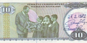 Banknote from Turkey