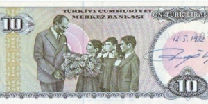 Banknote from Turkey