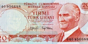 20 Lira Banknote