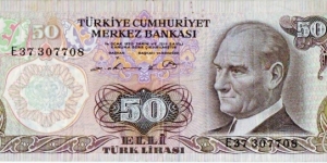 50 Lira Banknote