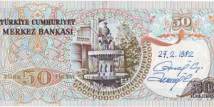 Banknote from Turkey