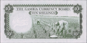 Banknote from Gambia