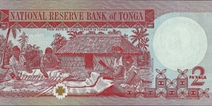 Banknote from Tonga