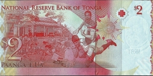 Banknote from Tonga