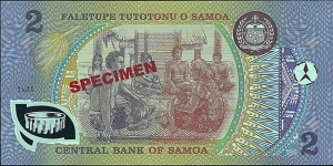 Banknote from Samoa