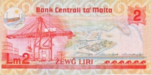 Banknote from Malta