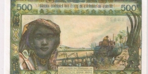 Banknote from West African States