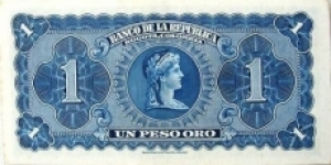 Banknote from Colombia