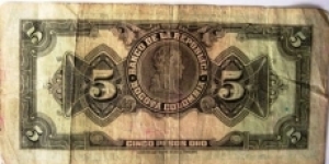 Banknote from Colombia