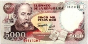 COLOMBIA BANKNOTE 


5000 pesos

YEAR: 1992

PICK :P436a
CONDITION-CIR-

    CAT 279


Description


  
COLOMBIA  5000 PESOS 1992 P 436A-UNC -CAT 279 

  More offer and details about the items. -http://billetes-monedas-colombia.blogspot.com
 Scan
please the picture.



Please make an offer for this piece- If you do not find
what you are looking for, please inquire- Our stock is big in old
and new banknotes-
Please make your own judgment about the grade of this
beautiful piece.Please check the scan to grade the note for
yourself. If you would like photos of the back of our notes, just
mail us and we will get one to you right away. The photo of the
Banknotes are Genuine and to be used as reference, the Serial
Numbers may be different. Otherwise stated in the description. Most
of the notes are uncirculated. Otherwise stated in the title. We
only sell guaranteed Genuine Banknotes. Some have been
used-circulated, but are in good condition. Ideal for collection or
resell..

Bid with
confidence . All the auctions are not reserve auctions so this item
will  sell if you have the highest bid. If you are new user
please be prepared to pay for this item via PayPal .If you
win  also read the eBay User Agreement before bidding. You
will be held to this agreement. Upon winning the auction, please
email within 48 hours with and address to ship the package to.
Please do not bid if you do not intent to complete this
transaction. Please ask questions before bidding.



 




Payment
Information:



Payment are due
within 3 days of sale or auction close-, or the item may
be removed from order and sold to someone else. I accept major
credit cards through PAYPAL. I only ship to PAYPAL payments from
verified buyer. The safest method of payment and no fees for you.
All orders must be shipped to the credit card billing address. For
international buyers please inquire before any payments are
made.



Shipping &
Handling:



I can ship to any
street address only within the continental United States (Alaska
and Hawaii will incur additional shipping costs).Flat Rate shipping
cost does not apply to buyers outside of the U.S, Alaska and
Hawaii.   All Items purchased are a shipping contract.
This means that the risk of loss and 
  title for such items pass to you upon my
delivery to the carrier. 
Combined shipment
accepted. 


International Buyer is responsible for any duties, taxes or
broker's fees.


  

Contact
us:


Please feel free
to contact us if you have any question. I will get back to you as
soon as possible. If you have any question relating to this listing
,shipping, payment of whatever., Our customer r service
representative will be more than happy to assist-write 
  to: 

.Before placing
any bids. Visit our store for more incredible 
  offers.


 
 

Return
Policies:


This item is sold
as described 
  and may be not returned unless the item is not
as described. I guarantee the item you purchase is the
item described on this page, if not you may return the item for a
refund. Returns can not be accepted for any other reason. Item
returned without a RMA ( Return Material Authorization ) will be
refused. A return request must be completed within 3 days after you
receive the item in their original  packing, I will issue a
full refund less SHIPPING CHARGES. Ship your return by ups first
class with certificate (proof of mailing) or by priority mail
delivery certification by either UPS or USPS or due to a bad
address will be refunded less Shipping and Handling charges
and any Ebay /PayPal fees incurred. Buyer is responsible for return
shipping costs and insurance. Please write to : to request a return
authorization.



 




Feedback
Policy:



Your positive
feedback is extremely important to us. We always leave positive
feedback once the positive feedback is left for us. This shows the
item was received in satisfactory condition and you are happy with
your purchase. Please, if for some reason you are not happy with
your shopping experience with us, let us know before leaving
negative feedback, and see if we can resolve any issue.

  Banknote