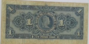 Banknote from Colombia