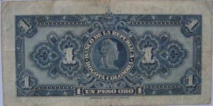 Banknote from Colombia