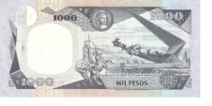 Banknote from Colombia