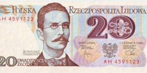 20 Zlotych Banknote