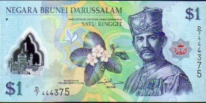 1 Ringgit / Dollar__pk# 35__Polymer Banknote
