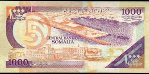 Banknote from Somalia