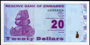 20 Dollars__
pk# 95 Banknote