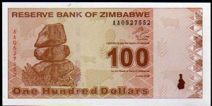 100 Dollars__
pk# 97 Banknote