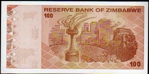 Banknote from Zimbabwe