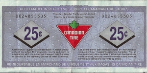 Banknote from Canada